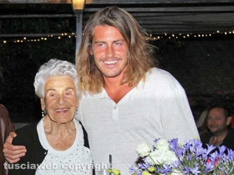 Alberto Mezzetti e nonna Pasqualina