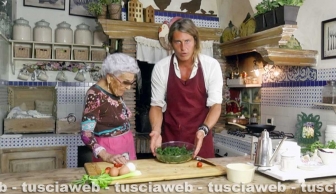 Alberto Mezzetti e nonna Pasqualina