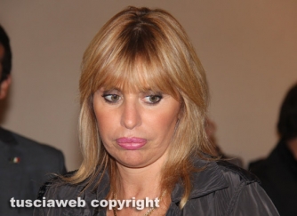 Alessandra Mussolini a Viterbo