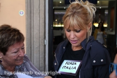 Alessandra Mussolini a Viterbo