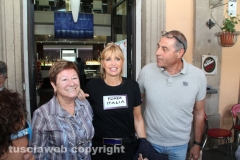 Alessandra Mussolini a Viterbo