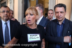 Alessandra Mussolini a Viterbo