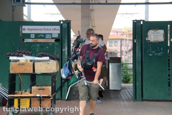 Viterbo - Le riprese della fiction "Tutto un altro mondo"
