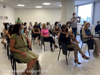 Alessio D'Amato alla Asl di Viterbo