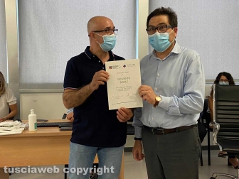 Alessio D'Amato alla Asl di Viterbo