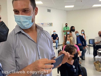 Alessio D'Amato alla Asl di Viterbo
