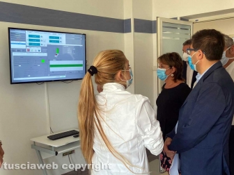Alessio D'Amato visita il polo riabilitativo di Montefiascone