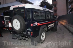 Allarme bomba a Equitalia - L\'intervento dei carabinieri