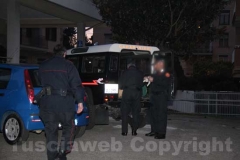 Allarme bomba a Equitalia - L\'intervento dei carabinieri