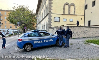 Viterbo - Allarme bomba a piazza della Rocca