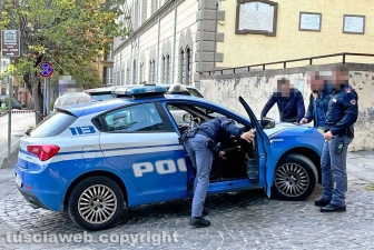 Viterbo - Allarme bomba a piazza della Rocca