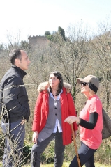 L\'assessora Ciambella con il sovrintendente Battistini