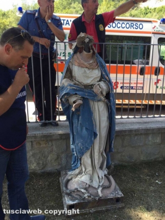 Terremoto - Chiesa di San Francesco frazione Borgo