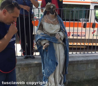Terremoto - Chiesa di San Francesco frazione Borgo