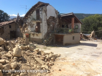 Terremoto - Amatrice distrutta