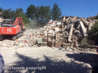 Terremoto - Amatrice distrutta