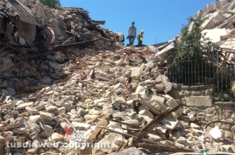 Terremoto - Amatrice distrutta