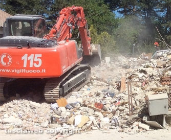 Terremoto - Amatrice distrutta