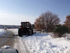 Anche le campagne sotto la neve