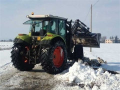 Anche le campagne sotto la neve