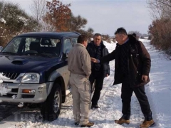 Anche le campagne sotto la neve - L\'imprenditore Calevi
