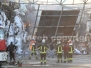 Ancora fiamme al deposito di carta