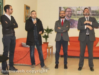 Andrea Egidi inaugura il comitato elettorale