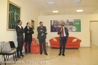 Andrea Egidi inaugura il comitato elettorale