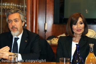 Francesco Battistoni e Anna Maria Bernini