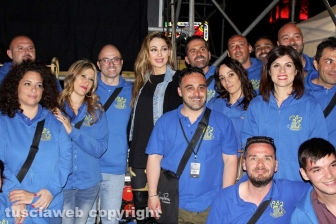 Vasanello - Anna Tatangelo incontra il comitato festeggiamenti