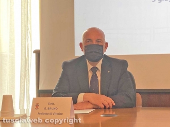 Viterbo - Il prefetto Giovanni Bruno