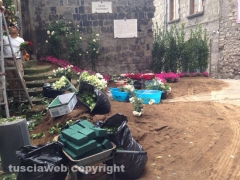 S. Pellegrino in Fiore 2014, l\'allestimento