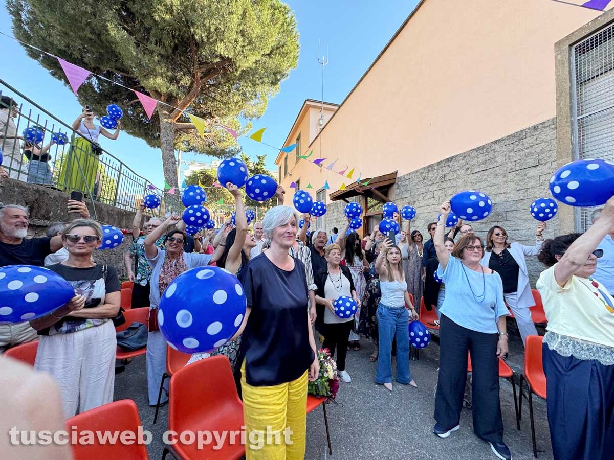 Viterbo - Antonello Ricci e Adriana Paolini si sposano ed è festa