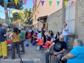 Viterbo - Antonello Ricci e Adriana Paolini si sposano ed è festa