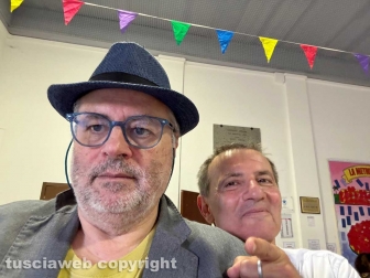 Antonello Ricci con Carlo Galeotti
