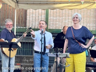 Viterbo - Antonello Ricci e Adriana Paolini si sposano ed è festa