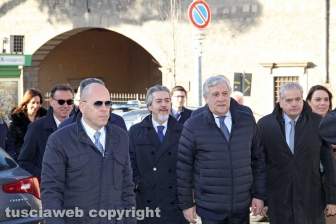 Antonio Tajani consegna le lauree all'Unitus