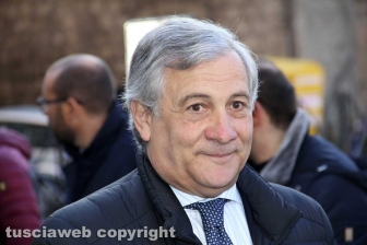 Antonio Tajani consegna le lauree all'Unitus