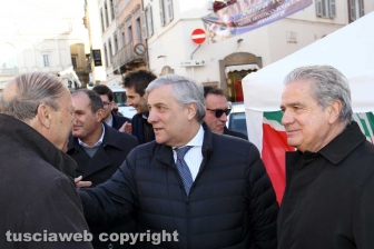 Antonio Tajani consegna le lauree all'Unitus