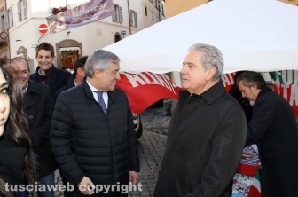 Antonio Tajani consegna le lauree all'Unitus