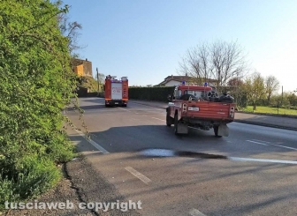Montefiascone - Anziano trovato morto in casa - I vigili del fuoco