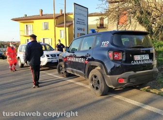 Montefiascone - Anziano trovato morto in casa - I carabinieri