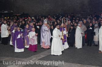 Viterbo - Aperta la porta santa del Giubileo
