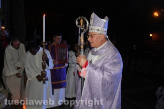 Viterbo - Aperta la porta santa del Giubileo