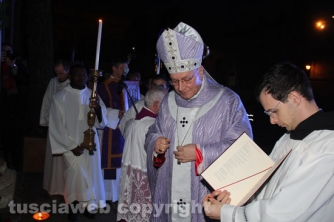 Viterbo - Aperta la porta santa del Giubileo