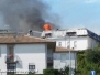 Appartamenti in fiamme in centro