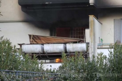 Incendio in appartamento a Capranica