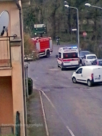 Monterosi - Appartamento in fiamme