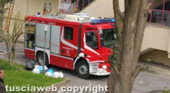 Monterosi - Appartamento in fiamme