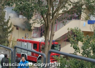 Monterosi - Appartamento in fiamme